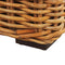 Beliani FORLI - Tuinbank - Beige - Rotan