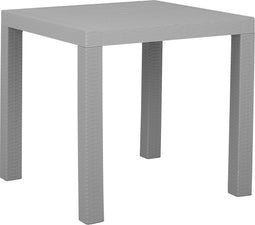 Beliani FOSSANO - Tuintafel - Grijs - Kunststof