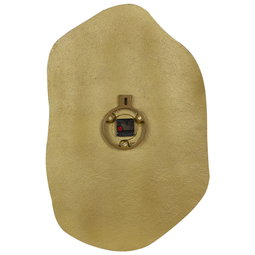 Beliani GANGES - Wandklok - Brons - Aluminium