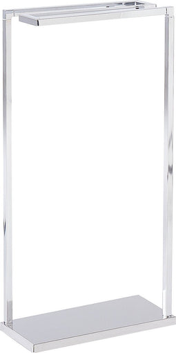 Beliani GARCITAS - Handdoekrek - Zilver - Staal