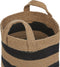 Beliani GEREDE - Mand set van 2 - Beige - Jute