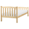 Beliani GIVERNY - Bed - Lichthout - 90 x 200 cm - Dennenhout