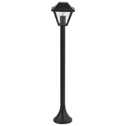 Beliani GOSABA - Staande tuinlamp - Zwart - Aluminium