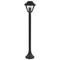 Beliani GOSABA - Staande tuinlamp - Zwart - Aluminium