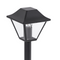 Beliani GOSABA - Staande tuinlamp - Zwart - Aluminium