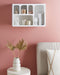 Beliani GREELEY - Wandkast - Wit - MDF