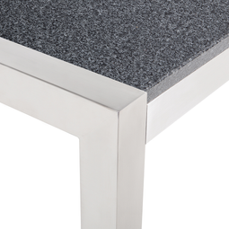 Beliani GROSSETO - Tuintafel - Grijs - 220 x 100 cm - Graniet