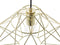 Beliani GUAM - Pendant Lamp - Goud - Staal