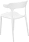Beliani GUBBIO - Eetkamerstoel set - Wit - Kunststof
