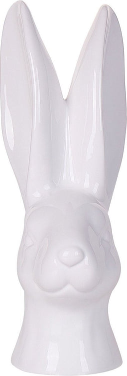 Beliani GUERANDE - Decofiguur - Wit - Keramiek