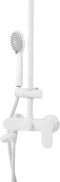 Beliani GURARA - Doucheset - Wit - Messing