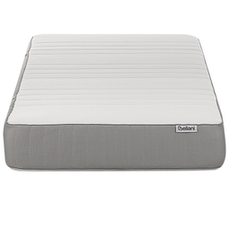 Beliani HAPPINESS - Gelschuimmatras medium - Wit - 90 x 200 cm - Polyester