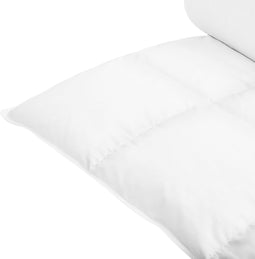 Beliani HARAMOSH - Dekbed - Wit - Japara katoen
