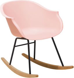Beliani HARMONY - Schommelstoel - Roze - Kunststof