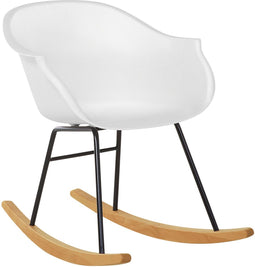 Beliani HARMONY - Schommelstoel - Wit - Kunststof