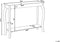 Beliani HARTFORD - Consoletafel - Wit - MDF