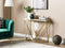 Beliani HAZEN - Sidetable - Wit/Goud - MDF