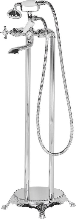 Beliani HEBBE - Doucheset - Zilver - Messing