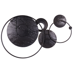 Beliani HELIUM - Wanddecoratie - Goud - Metaal