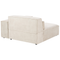 Beliani HELLNAR - Hoekmodule - Beige - Linkszijdig - Fluweel