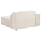 Beliani HELLNAR - Hoekmodule - Beige - Rechtszijdig - Fluweel
