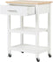 Beliani HIUMA - Keukentrolley - Wit - MDF