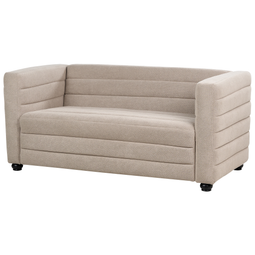 Beliani HOFN - Bankenset - Taupe - Bouclé