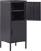 Beliani HURON - Kantoorkast - Zwart - Staal