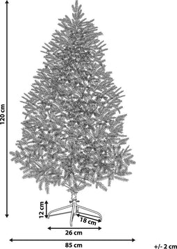 Beliani HUXLEY - Kerstboom - Groen - PVC