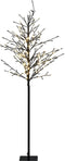 Beliani IKOLA - Kerstboom - Zwart - IJzer