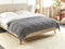 Beliani ILEN - Bedsprei - Grijs - 150 x 200 cm - Katoen