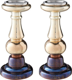 Beliani IMARTI - Kandelaar - Goud - Glas