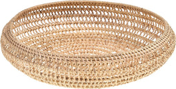 Beliani INDRAGIRI - Decoratieve schaal - Natuurlijk - Rotan