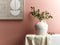 Beliani IPOH - Decoratieve vaas - Wit - Terracotta