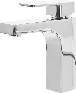 Beliani IRUPU - Wastafelkraan - Zilver - Messing