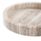 Beliani ITEA - Decoratief dienblad - Beige - Marmer
