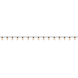 Beliani ITTILEQ - LED kerstverlichting - Zwart - 1250 cm - PVC