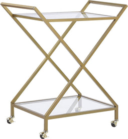 Beliani IVERA - Keukentrolley - Goud - IJzer