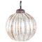 Beliani IVOIRE - Kerstballen set van 6 - Zilver - Glas