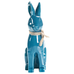 Beliani JAMBLES - Decofiguur - Blauw - Keramiek/Dolomiet