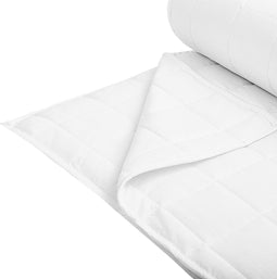 Beliani JANNU - Dekbed - Wit - Kunststof