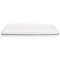 Beliani JOLLY - Traagschuimmatras - Wit - 140 x 200 cm - Traagschuim