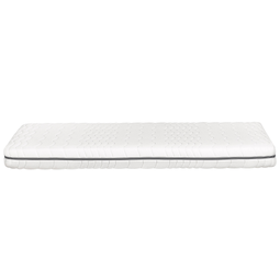 Beliani JOLLY - Traagschuimmatras - Wit - 80 x 200 cm - Traagschuim
