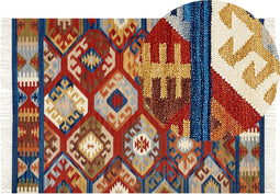 Beliani JRVESH - Rug - Multicolor - Wol