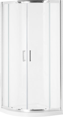 Beliani JUKATAN - Douchecabine - Transparant - Veiligheidsglas