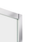 Beliani JUKATAN - Douchecabine - Zilver - 90 x 90 x 185 cm - Veiligheidsglas