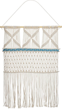 Beliani KALADY - Wanddecoratie - Beige - Katoen