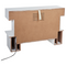 Beliani KALAHARI - Elektrische haard - Wit - MDF