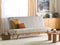 Beliani KALFAFELL - Slaapbank - Beige - Polyester