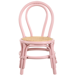 Beliani KALIVIA - Kinderstoel - Roze - Rotan